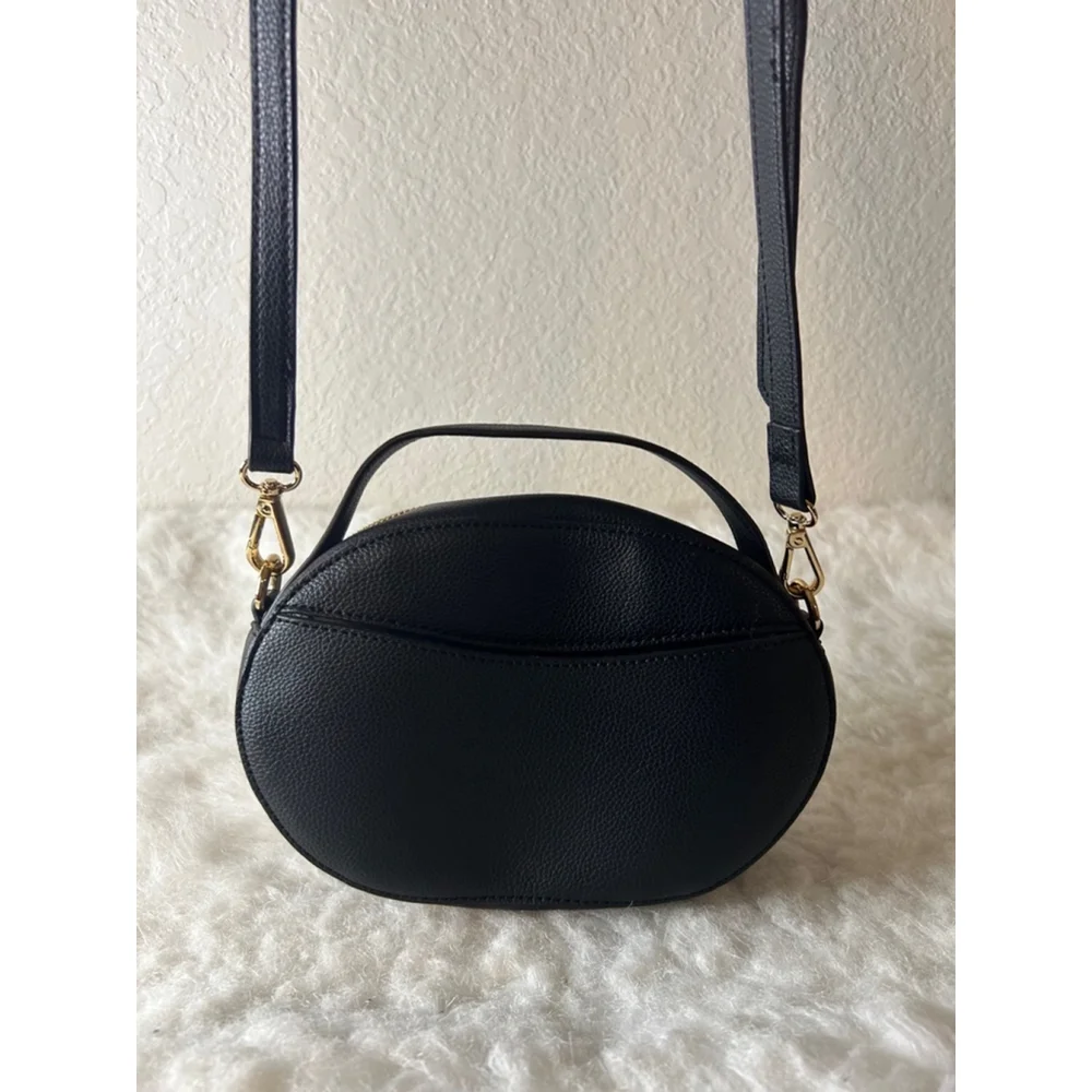 Anne Klein Mara Crossbody Handbag Black, Small